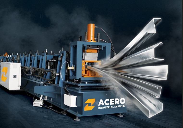 ACERO purlin line forming C, Z, U, L and eave strut profiles